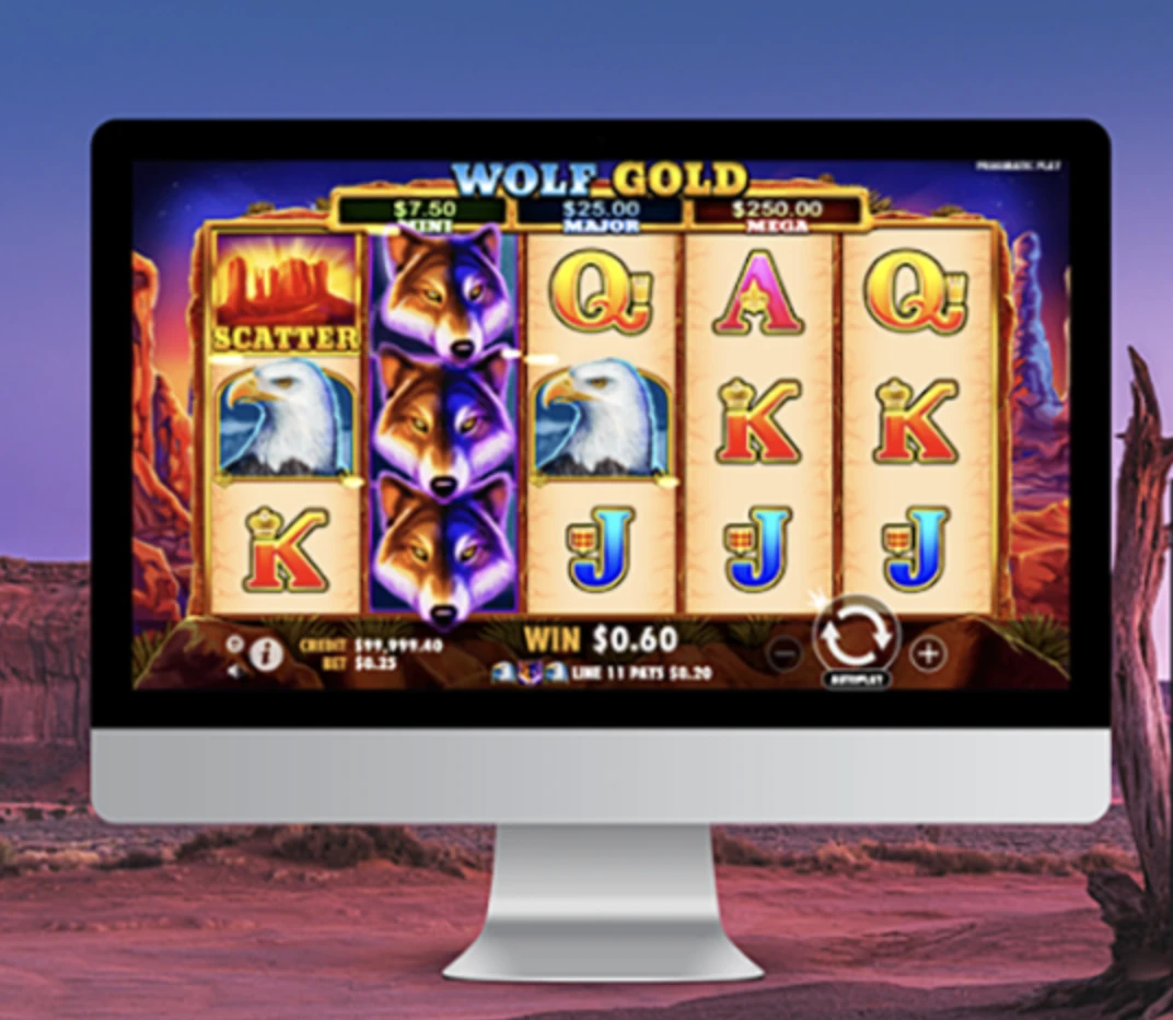 Como jogar Wolf Gold online